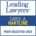Carol Hartline Leading Lawyers 2022 Badge