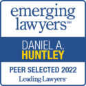 Daniel Huntley Emerging Lawyers 2022 Badge
