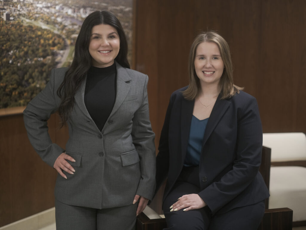 Courtney Specht and Rachel Jordan
